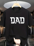 Men's T-Shirt The Man The Myth The Legend Bold Lettering Dad