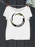 Men's T-Shirt Dynamic Circular Lines With Sleek Modern Accents Racing