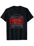 Men's T-Shirt Mechanic With Torque Issues Warning Keep Distance Car Wrench Design