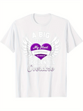 Men's T-Shirt A Big Piece Of My Heart With Wings Accidental Overdose Remembrance Shirt