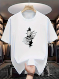 Men's T-Shirt Tattoo Art Hands Among Torn Shadows And Skulls