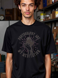 Men's T-Shirt Photography Art My Meditation Radiating Light Lens In A Calm Creative Studio