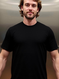 Men's T-Shirt 1pc MenS Plain Comfort Colors T-Shirt - Limited Edition 3XL Black Soft Breathable Fabric Round Neck Short Sleeve Casual Shirt All-Season Comfort Minimalist Plain Design for Casual Attire &