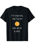 Men's T-Shirt Playful Orange With Cartoon Style Fruit Graphic