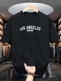 Men's T-Shirt Los Angeles 1974 Urban Street With Classic City Lettering Shirt