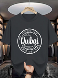 Men's T-Shirt Friends Trip Here We Come 2025 Dubai Adventure T Shirt