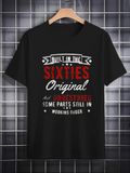 Men's T-Shirt Built In The Sixties Unrestricted Some Parts Working Order T Shirt