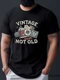 Men's T-Shirt Vintage Not Old Retro Style Camera Classic Flash Photography Scene Camera
