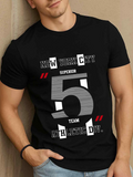 Men's T-Shirt New York City Superior Team Five With Urban Sport Elements