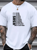Men's T-Shirt Jesus Is My God My King My Savior My Protector My Everything T Shirt