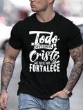 Men's T-Shirt Bold Spanish Inspirational Quote