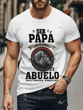 Men's T-Shirt Fatherly Blessings With Two Hands Embracing Symbol Of Family Love