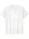Men's T-Shirt Husband And Wife Cruising Partners For Life Palm Tree Sunset Cruise Ship
