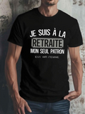 Men's T-Shirt French Retirement Print