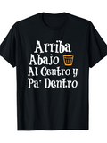 Men's T-Shirt Rustic Clay Mug Under Distressed Cream Typography Mug
