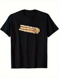 Men's T-Shirt Three Vintage Bone Skeleton Fingers Pointing Forward Hand