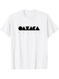 Men's T-Shirt Oaxaca Mexico Bold Geometric Shapes Modern Lettering T Shirt
