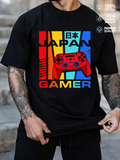 Men's T-Shirt Japan Gamer With Vibrant Colors Bold Controller Design Gamer