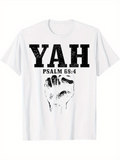 Men's T-Shirt YAH Psalm 684 Rough Sketch Hand Drawing