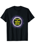 Men's T-Shirt What Happens In A Black Hole Stays In A Black Hole Surrounded By Cosmic Stars Science T Shirt