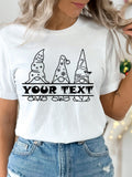 Women's T-Shirt Customizable Magic Witch Hats With Playful Patterns And Whimsical Illustration