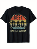 Men's T-Shirt The Man The Myth The Legend Vintage Sunset With Bold Retro Text Dad