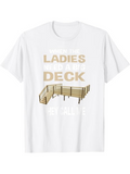 Men's T-Shirt Ladies Need A Big Deck With Wooden Planks Under Bright Sunlight Deck