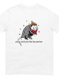 Men's T-Shirt Youve Yeeed Your Last Haw Partner Cowboy Opossum Wearing Hat And Bandana