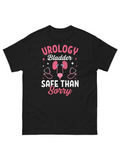 Men's T-Shirt Urology Bladder Safe Than Sorry Cartoon Organ Graphic T Shirt