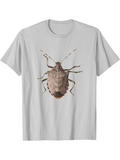 Men's T-Shirt Realistic Textured Closeup Photograph Surrounded By Soft Neutral Shadows Bug