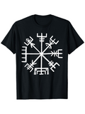 Men's T-Shirt Ancient Norse Symbols Forming Viking Protection Sigil