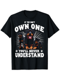 Men's T-Shirt If You Dont Own One Youll Never Understand Bold Graphic Rottweilers And Radiant Lightburst Dogs