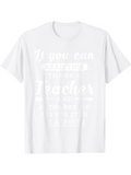 Men's T-Shirt If You Can Read This Thank A Teacher Classic Statement T Shirt