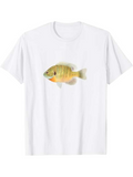 Men's T-Shirt Soft Gradient Shadows Luminous Yellow Green Sunfish