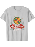 Men's T-Shirt Merry Christmas Festive Lantern With Colorful Holiday Ribbon Star