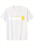 Men's T-Shirt Worlds Greatest Bunso Yellow Sunbeam Overlapping Lettering T Shirt