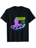 Men's T-Shirt Balloon Artist Life Full Of Twists And Turns Balloon Octopus