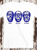 Men's T-Shirt Classical Thinkers With Sunglasses Featuring Ancient Greek Philosophers