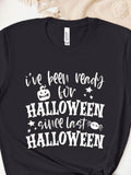 Men's T-Shirt Ive Been Ready For Halloween Since Last Halloween Playful Pumpkin Spider