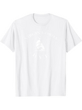 Men's T-Shirt Distressed Vintage Toned Seashell With Delicate Sun Ray Accents Seashell