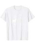 Men's T-Shirt Gentle Morning Light With Trees And Wildforest Deer