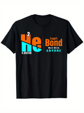Men's T-Shirt I Cant Bond Well With Anyone Colorful Science Humor Helium Shirt