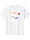 Men's T-Shirt Just From Colorful Flowers And Playful Stars T Shirt