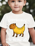 Men's T-Shirt Capybarelli Banana Suit With Whimsical Cartoon Capybara
