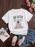 Men's T-Shirt Big Sister Blushing Koala With Cute Pink Cheek Accents Smiling Cartoon Animal