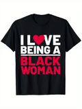 Men's T-Shirt I Love Being A Proud Statement With Heart Symbol T Shirt