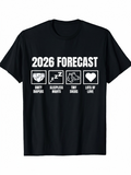 Men's T-Shirt 2026 Forecast Dirty Diapers Sleepless Nights Tiny Socks And Lots Of Love T Shirt