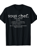 Men's T-Shirt Sous Chef Multi Tasking Magician Artist Shirt
