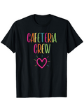 Men's T-Shirt Cafeteria Crew Neon Colors With Heart Illustration T Shirt