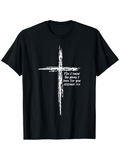 Men's T-Shirt For I Know The Plans I Have For You Jeremiah Cross
